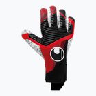 Uhlsport Powerline Supergrip+ Finger Surround Guanti da portiere nero/rosso/bianco