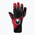 Uhlsport Powerline Absolutgrip guanti da portiere per bambini nero/rosso/bianco