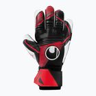 Guanti da portiere Uhlsport Powerline Soft Pro nero/rosso/bianco