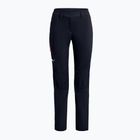 Pantaloni softshell da donna Salewa Puez Orval 2 DST blazer navy/corallo fluo