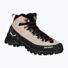 Scarponi da trekking da donna Salewa Alp Mate Winter Mid PTX color avena/nero