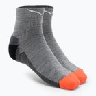 Calze da trekking da donna Salewa MTN TRN AM QRT grigio melange/6080