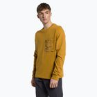 Felpa trekking uomo Salewa Lavaredo Hemp Pullover marrone oro