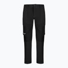 Pantaloni softshell da uomo Salewa Puez DST Warm Cargo nero out