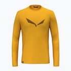 Salewa Solidlogo Dry gold trekking longsleeve da uomo