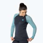 DYNAFIT Tour Light Merino donna manica lunga termica blu marino