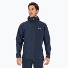 Giacca impermeabile uomo Salewa Puez Aqua 4 PTX 2.5L navy blazer/0910