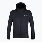 Felpa trekking uomo Salewa Puez PL blazer navy con cappuccio