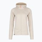 Felpa trekking donna Salewa Puez PL con cappuccio, color avena