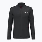 Felpa trekking da uomo Salewa Puez Waffle Hyb EN nero out