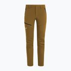 Pantaloni softshell da uomo Salewa Puez Orval 2 DST marrone dorato