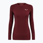 Maglia termica a maniche lunghe da donna Salewa Cristallo Warm AMR syrah