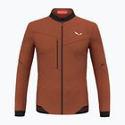 Felpa trekking da uomo Salewa Pedroc PL 2 bombay brown