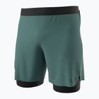 Pantaloncini da corsa DYNAFIT Alpine Pro 2IN1 da uomo atlantic