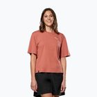 Maglietta Salewa Eagle Sunset Loose da donna rosso etrusco