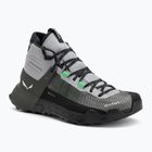 Scarpa da avvicinamento Salewa Wildfire Nxt Mid GTX da uomo in lega / oliva scuro