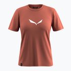 T-shirt donna Salewa Solid Dry etruscan red