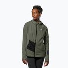 Giacca antivento donna Salewa Pedroc Polarlite Wind Hood faded green
