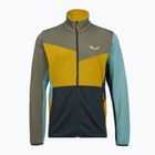 Felpa da trekking da uomo Salewa Puez Cammio PL faded green/multi