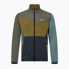 Felpa da trekking da uomo Salewa Puez Cammio PL faded green/multi