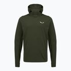Felpa da trekking da uomo Salewa Puez Sun Hoodie dark olive