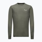 Maglia a maniche lunghe da trekking da uomo Salewa Puez Dry faded green