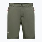 Pantaloncini da trekking da uomo Salewa Puez Talveno DST faded green