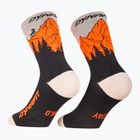 Calzini DYNAFIT Traverse Crew black out ultra orange/4220