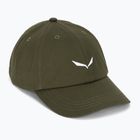 Cappellino con visiera Salewa Eagle Logo dark olive