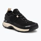 Scarpe da trekking donna Salewa Puez 2 Knit Powertex black/black