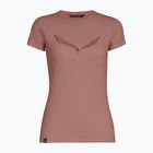 Maglietta da donna Salewa Solid Dry desert pink