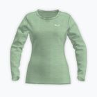 Longsleeve da trekking da donna Salewa Puez Melange Dry pastel green melange