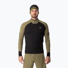 Felpa da corsa uomo Dynafit Alpine LS 1/2 Zip Tee military green/0910
