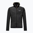 Pile uomo Salewa Ortles Fleece Pro Hooded Black Out
