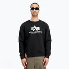 Felpa Alpha Industries da uomo Basic nero