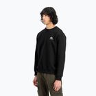 Felpa da uomo Alpha Industries Basic Small Logo nero