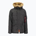 Giacca Alpha Industries da uomo N-3B VF grigio / nero