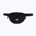 Alpha Industries - Marsupio con stampa in gomma nero