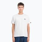 Maglietta Alpha Industries da uomo Backprint bianco