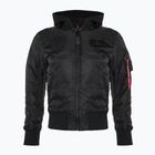 Alpha Industries giacca da uomo MA-1 ZH Back Print nero / arcobaleno riflettente