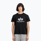 T-shirt Alpha Industries Basic da uomo (2 pezzi) nero