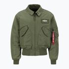 Giacca Alpha Industries CWU 45 Heritage verde salvia da uomo