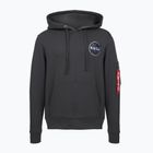Felpa da uomo vintage grigia Alpha Industries NASA Orbit
