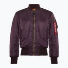 Giacca Alpha Industries MA-1 Heritage plum da uomo