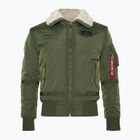 Giacca Alpha Industries da uomo B15-3 TT verde salvia