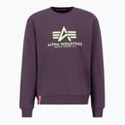 Alpha Industries - Felpa Basic plum da uomo