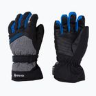 Guanto da sci Reusch Flash Gore-Tex per bambini nero/nero melange/blu brillante