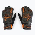Guanti da portiere per bambini Reusch Attrakt Starter Solid verde deserto/arancio shocking