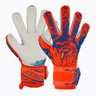 Guanti da portiere per bambini Reusch Attrakt Freegel Silver Junior hyper orng/elec blu