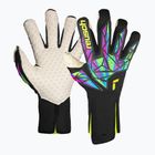 Reusch Attrakt SpeedBump Guanti da portiere senza spalline nero/giallo sicurezza